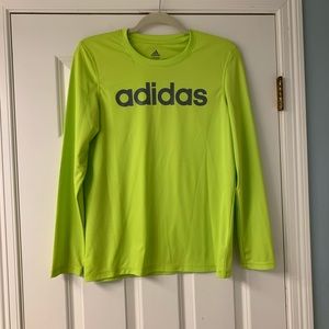 Boys Adidas long sleeve T